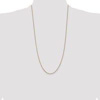14k 1mm Box Chain