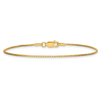 14k 1mm Box Chain