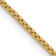14k 1.05mm Box Chain