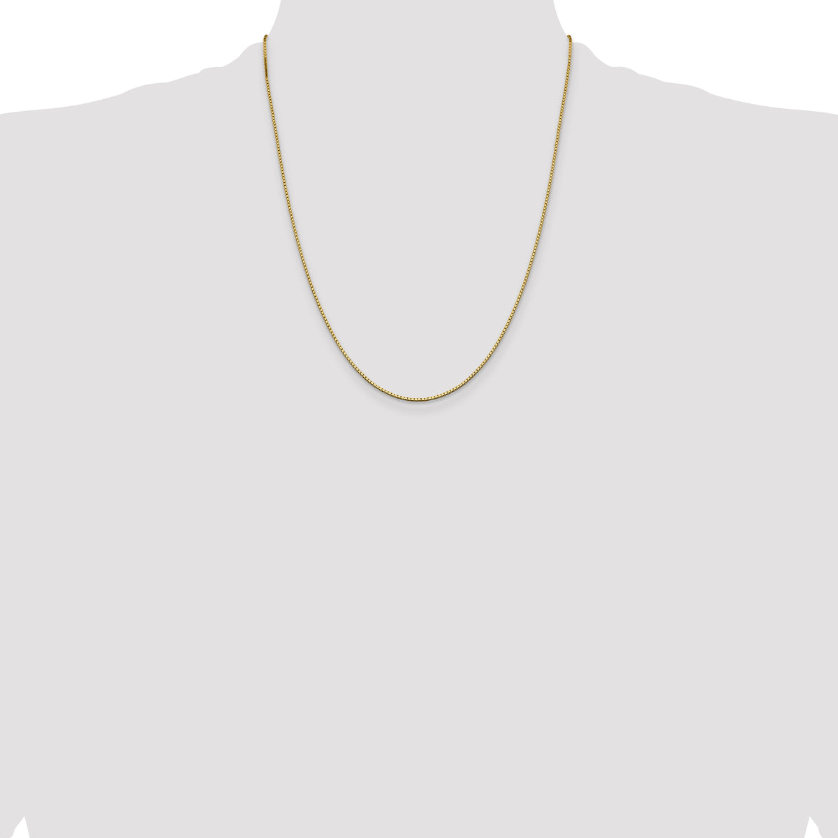 14k 1.05mm Box Chain