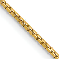 14k 1.05mm Box Chain