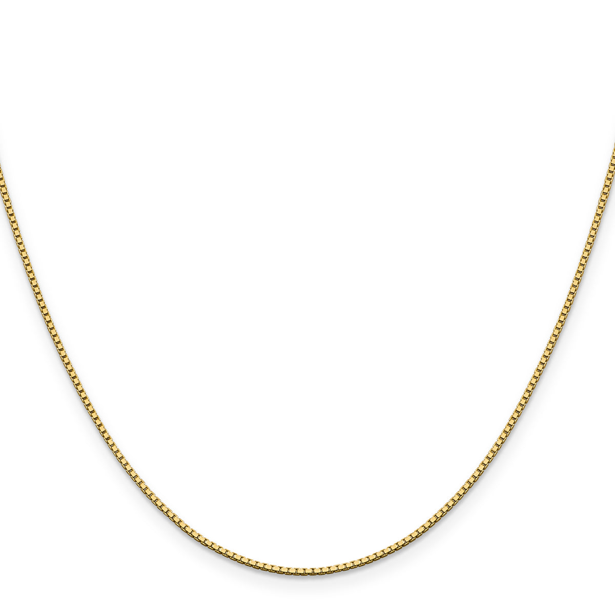 14k 1.05mm Box Chain