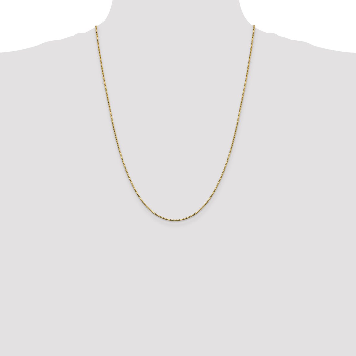 14k 1.05mm Box Chain