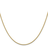 14k 1.05mm Box Chain
