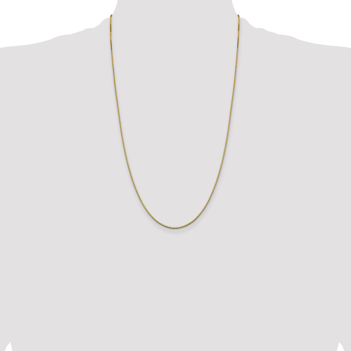 14k 1.05mm Box Chain
