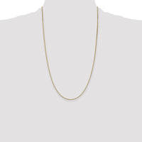14k 1.1mm Box Chain