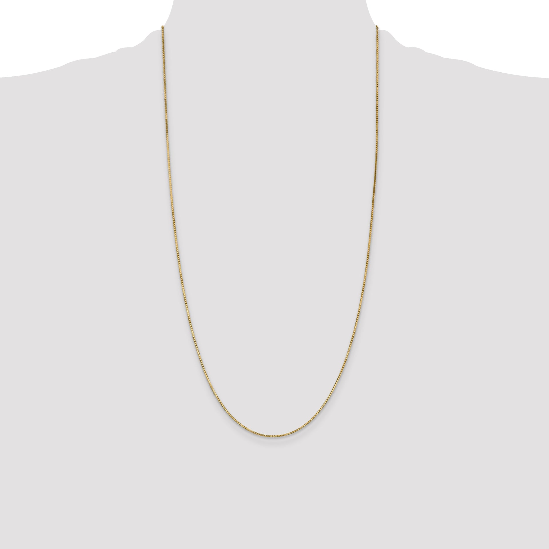 14k 1.1mm Box Chain