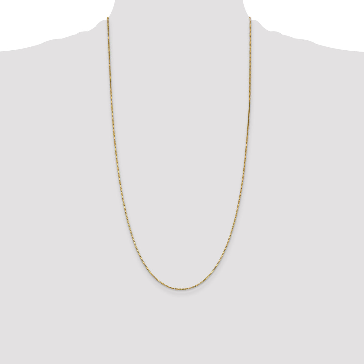 14k 1.1mm Box Chain