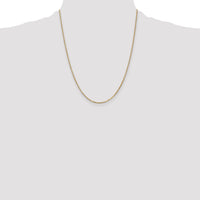 14k 1.3mm Box Chain