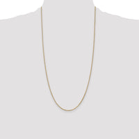 14k 1.3mm Box Chain