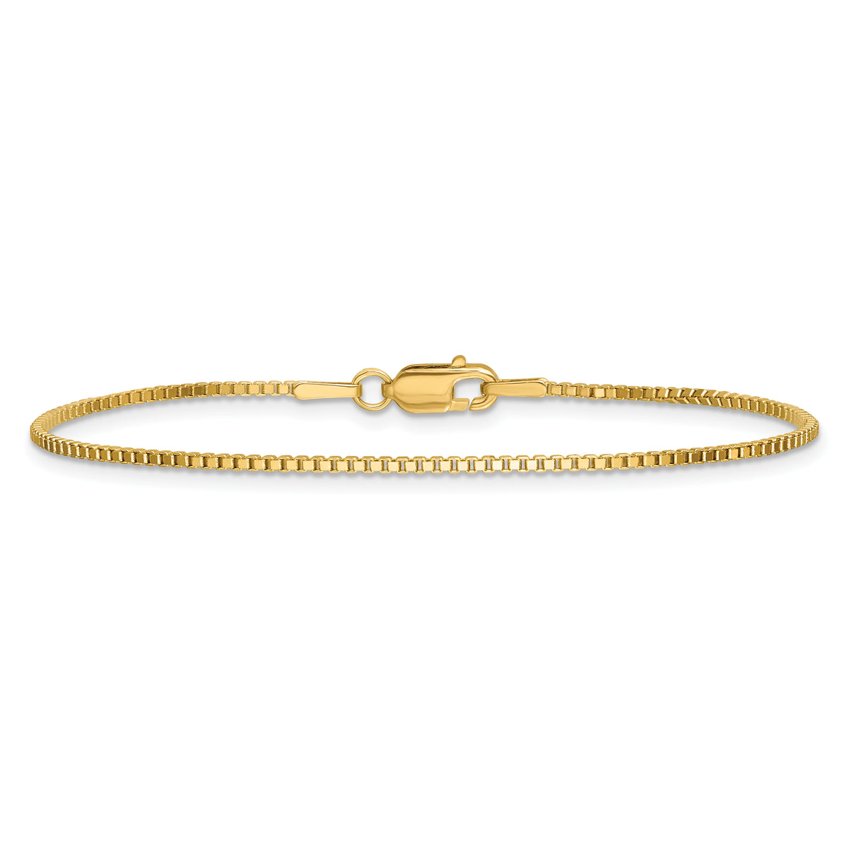 14k 1.3mm Box Chain