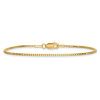 14k 1.3mm Box Chain