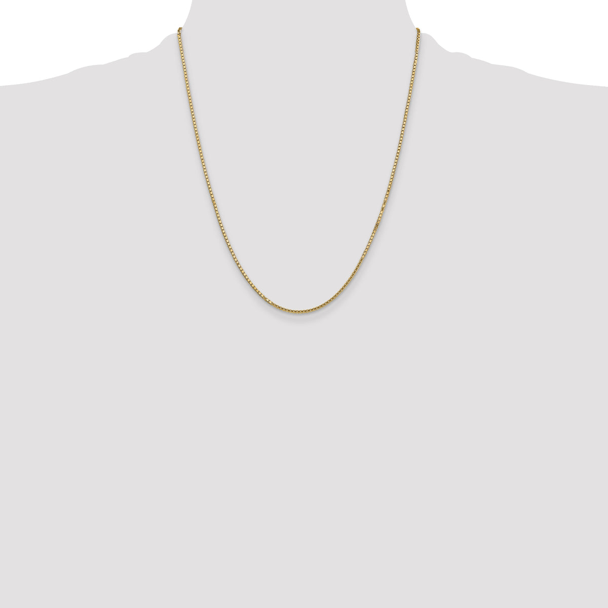 14k 1.5mm Box Chain