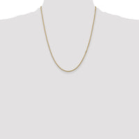 14k 1.5mm Box Chain
