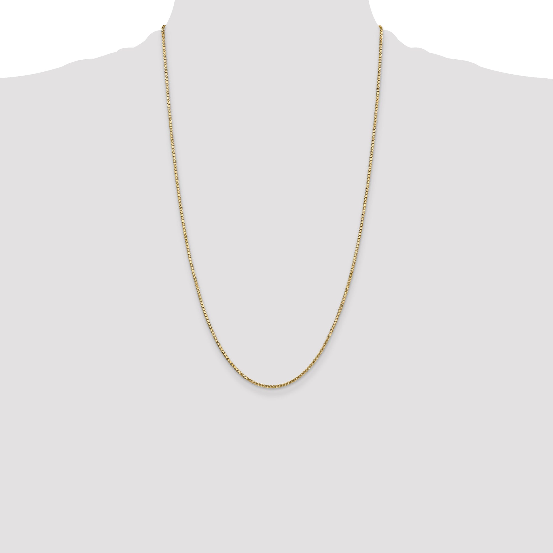 14k 1.5mm Box Chain