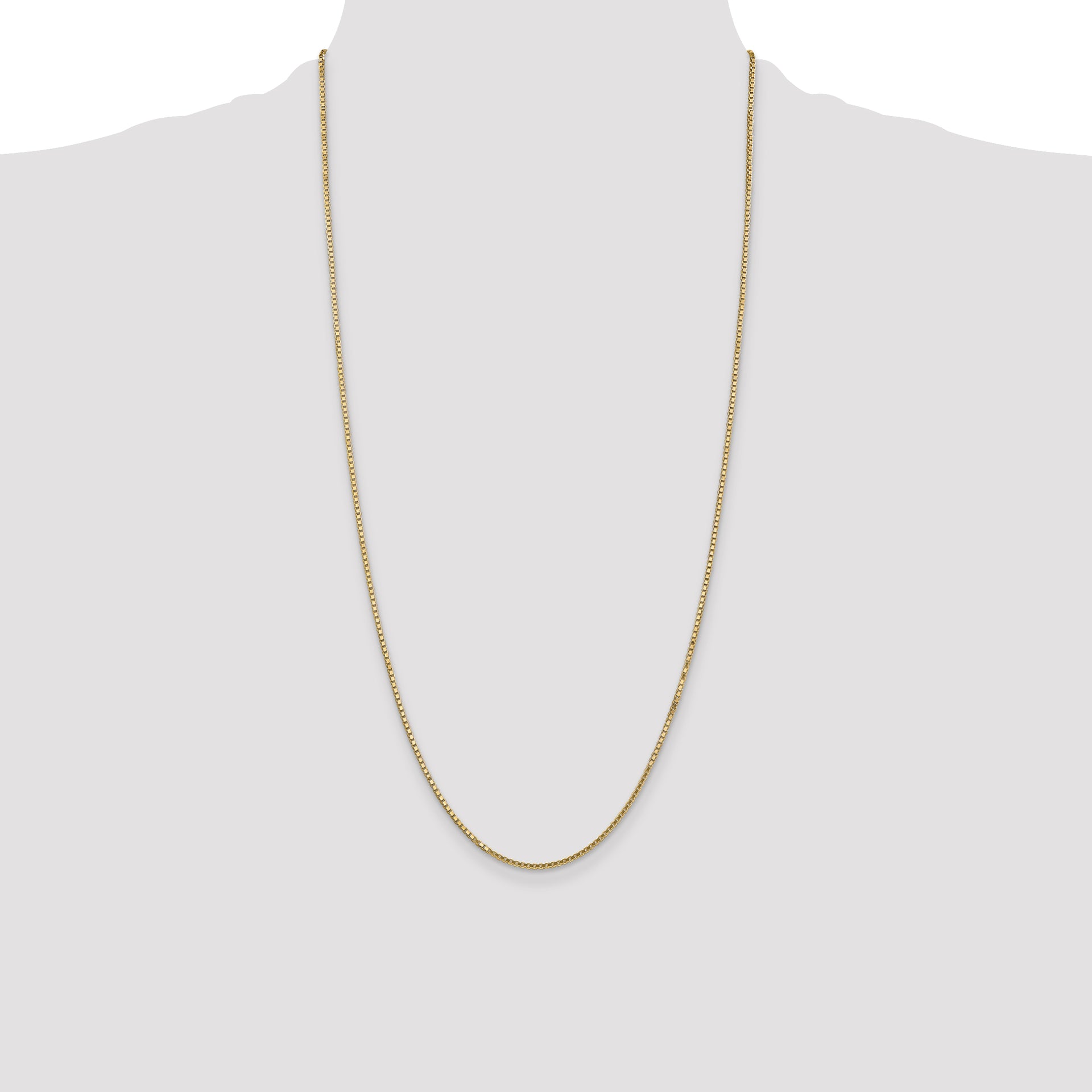 14k 1.5mm Box Chain