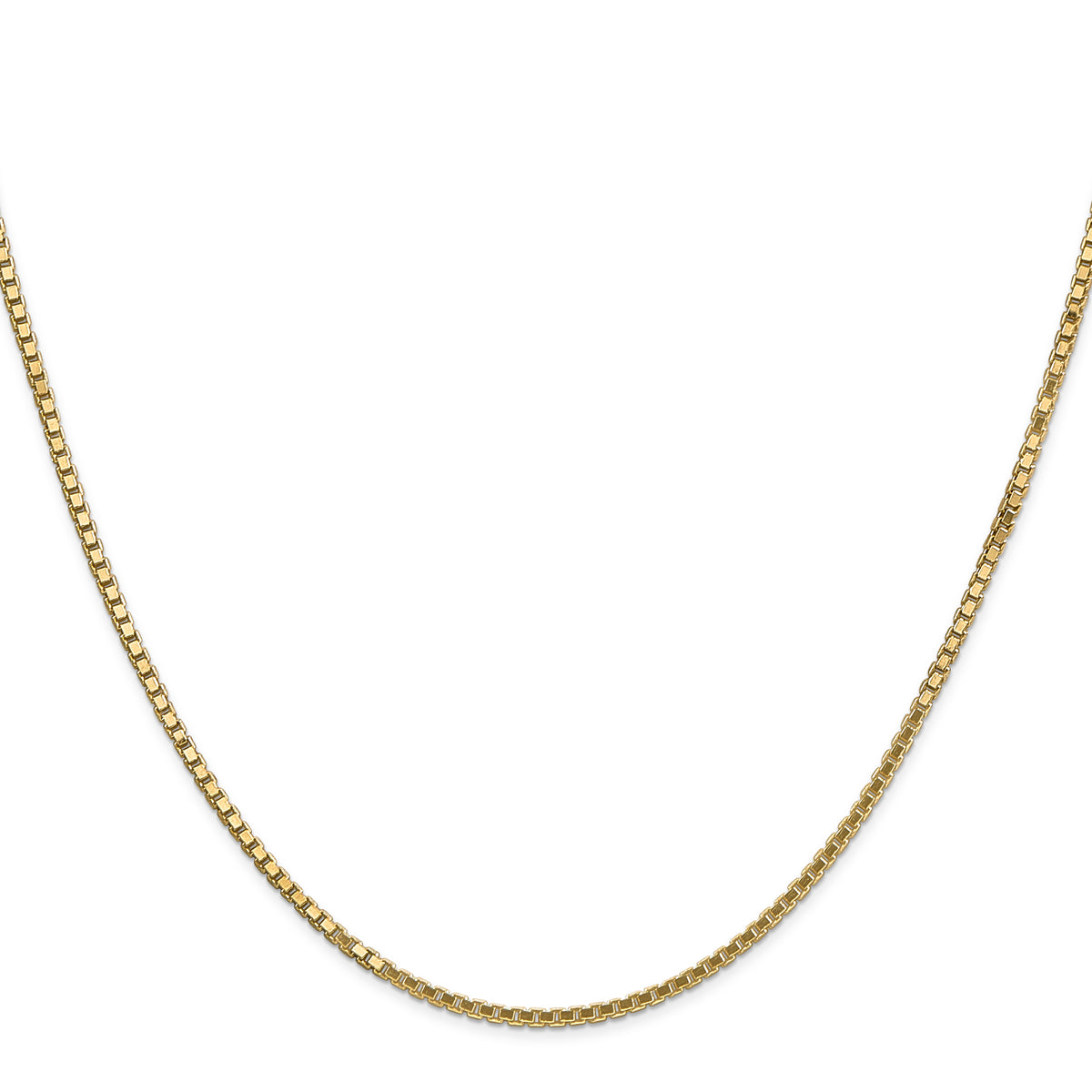 14k 1.5mm Box Chain