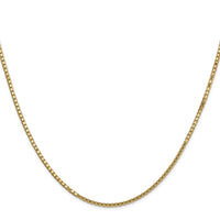 14k 1.5mm Box Chain