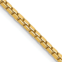 14k 1.9mm Box Chain