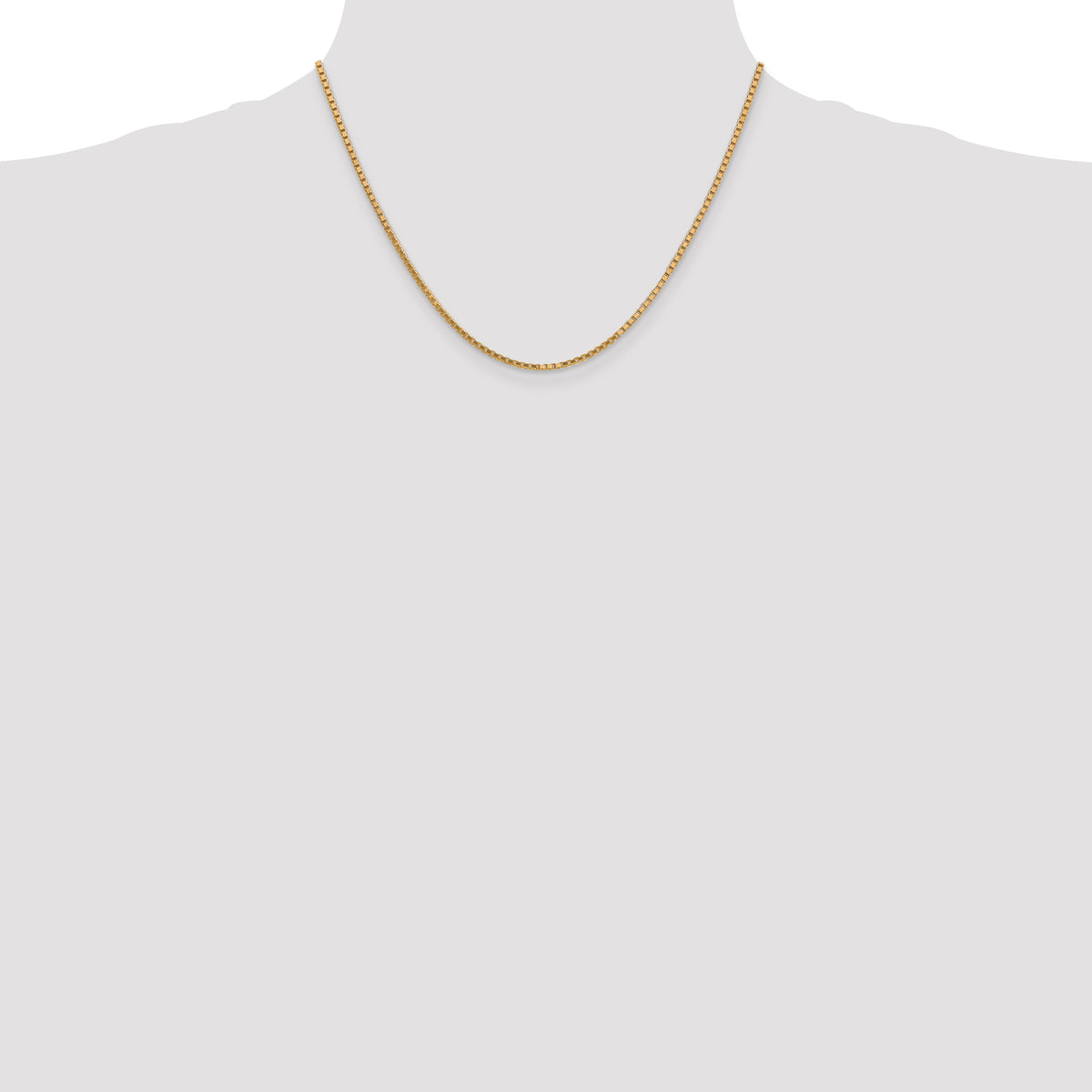 14k 1.9mm Box Chain