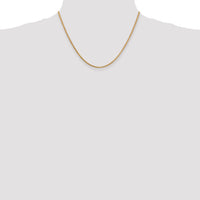 14k 1.9mm Box Chain
