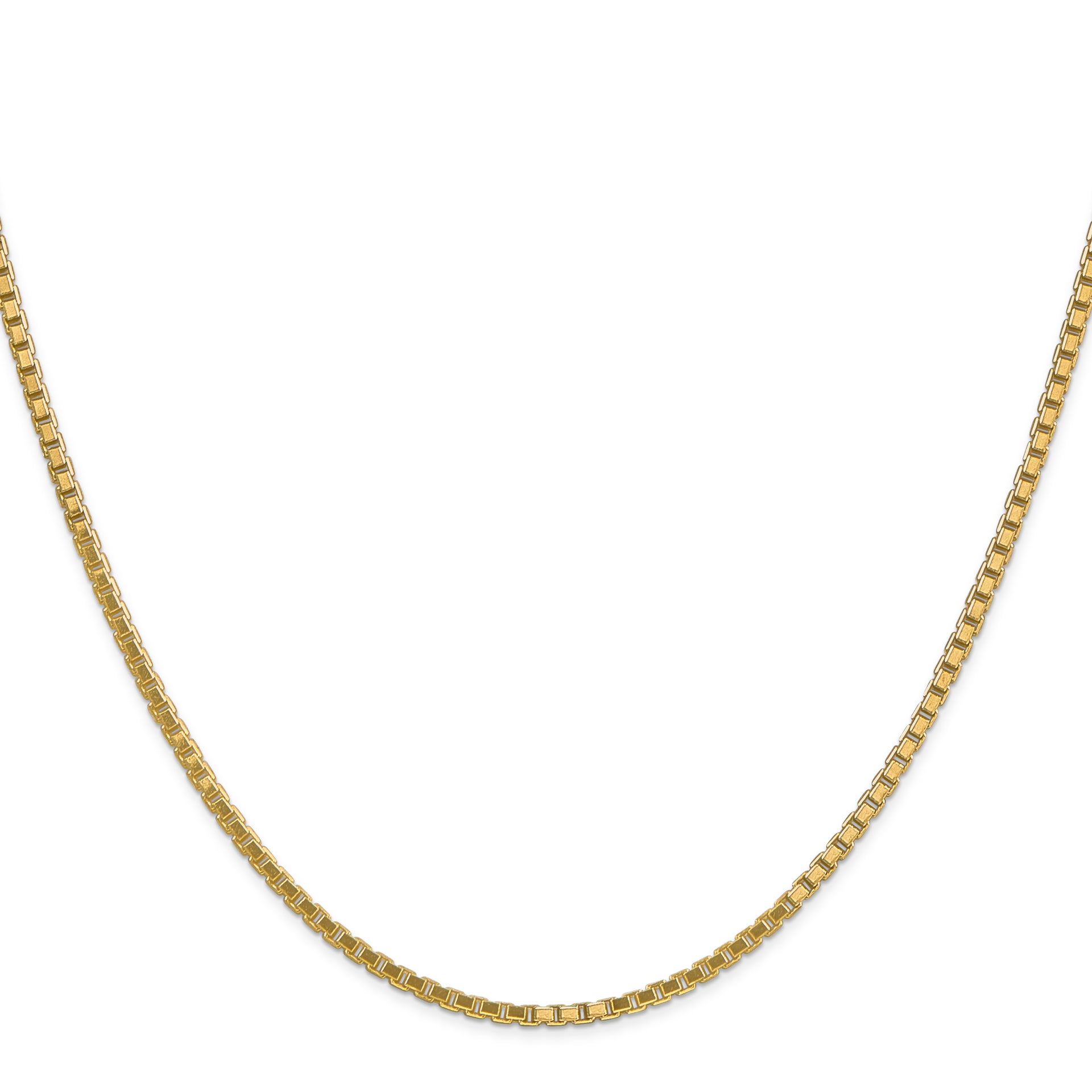 14k 1.9mm Box Chain