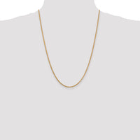 14k 1.9mm Box Chain
