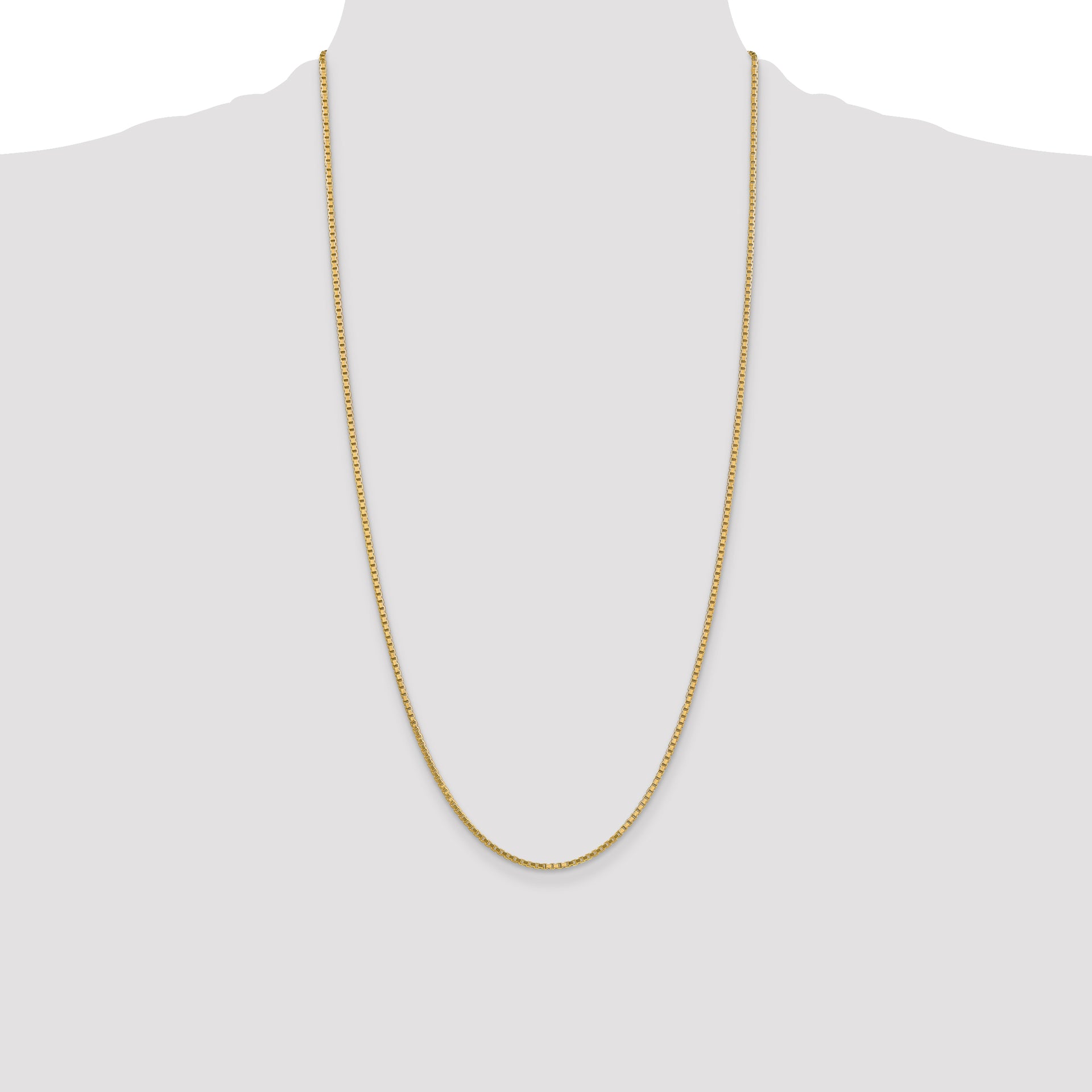 14k 1.9mm Box Chain