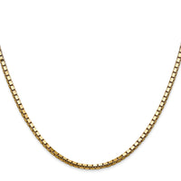 14k 2.5mm Box Chain