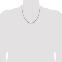 14k 2.5mm Box Chain