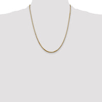 14k 2.5mm Box Chain