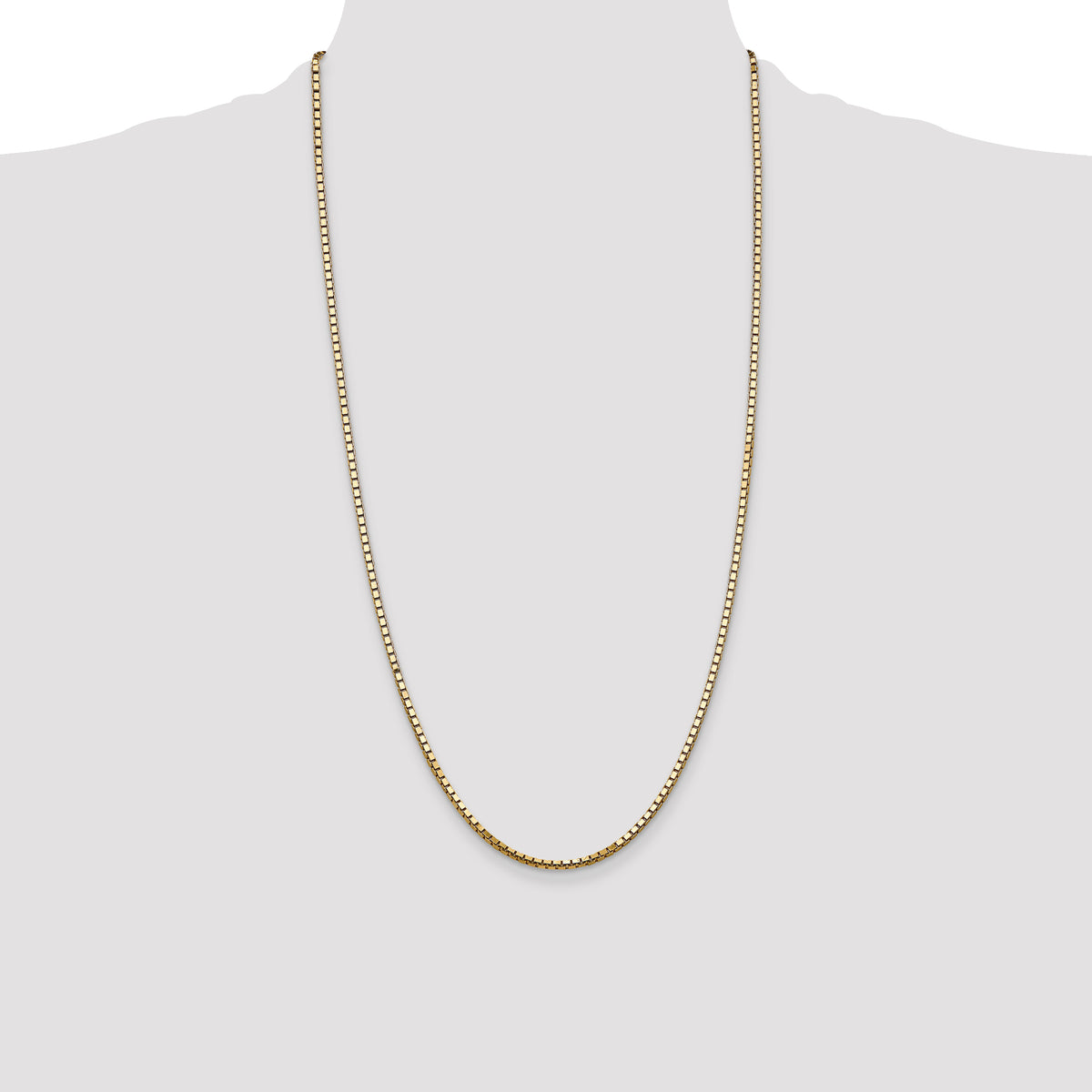 14k 2.5mm Box Chain
