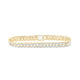 Round Diamond Cuban Link Bracelet 1-3/4 Cttw