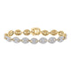 Round Diamond Mariner Link Bracelet 5 Cttw