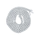 Round Diamond 22-inch Link Chain Necklace 4-1/5 Cttw