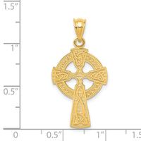 14k Celtic Cross Pendant