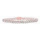 Round Diamond Cuban Link Bracelet