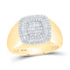 Baguette Diamond Square Ring 3/4 Cttw