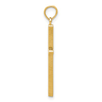 14k Polished Cross Pendant