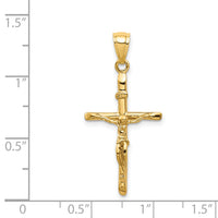 14k INRI Crucifix Pendant