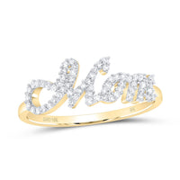 Diamond Gift Mom Ring 1/5 Cttw