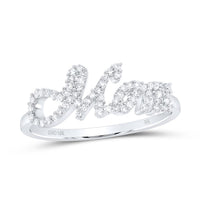 Diamond Gift Mom Ring 1/5 Cttw