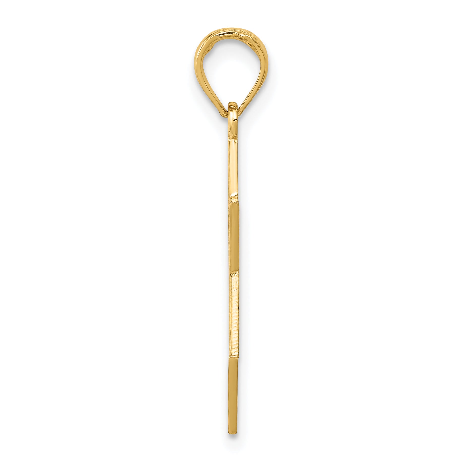 14K Star of David w/Menorah Pendant