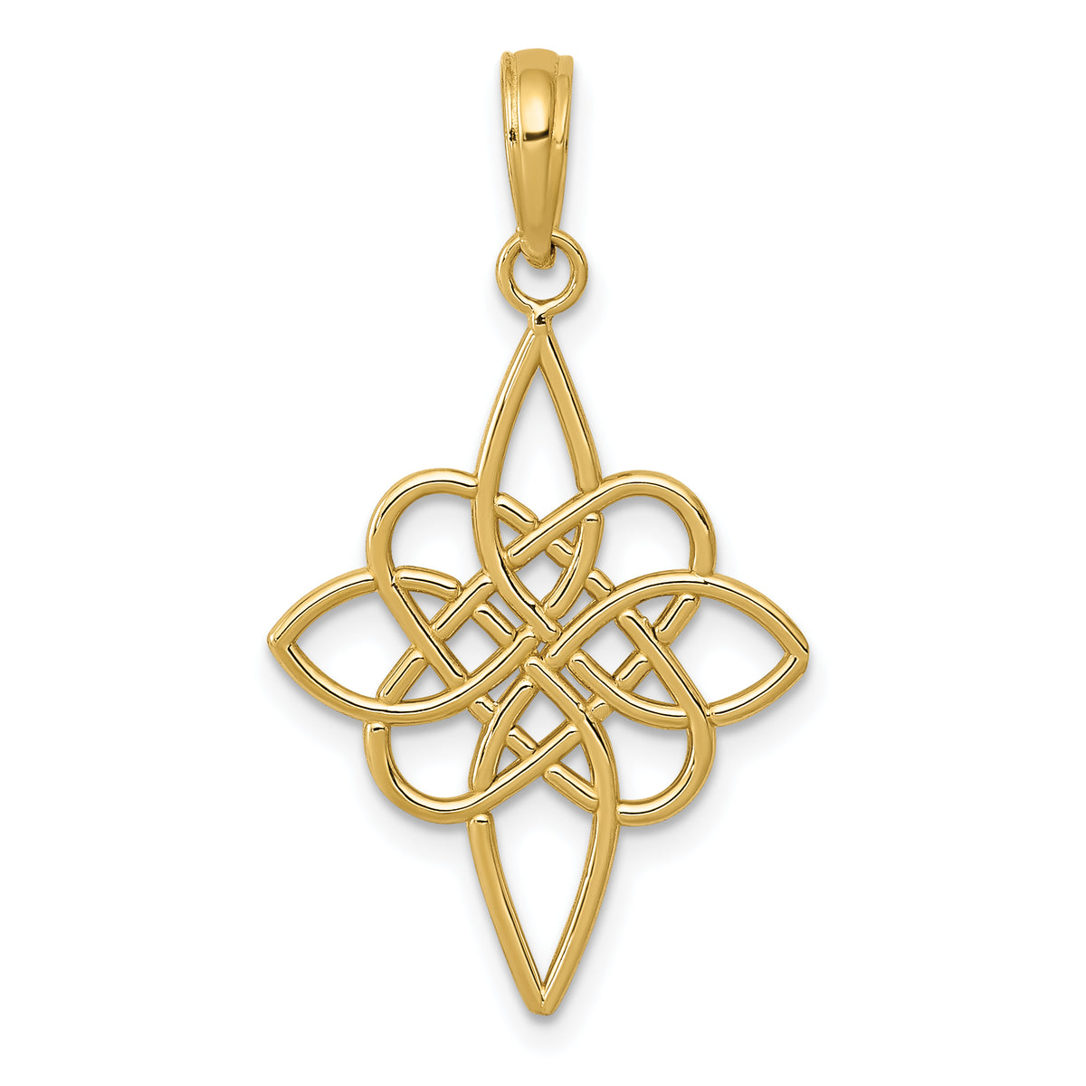 14K Celtic Knot Pendant