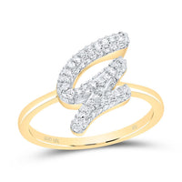 Diamond Fashion Initial Ring 1/5 to 5/8 Cttw