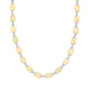 10K Yellow Gold Diamond Dice Chain Necklace 22-inch 5 Cttw