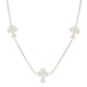 10K Yellow Gold Diamond Cross Chain Necklace 22-inch 2-1/5 Cttw