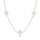 10K Yellow Gold Diamond Cross Chain Necklace 20-inch 1-1/2 Cttw