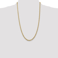 14k 3.75mm Concave Anchor Chain