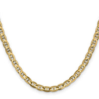 14k 4.5mm Concave Anchor Chain